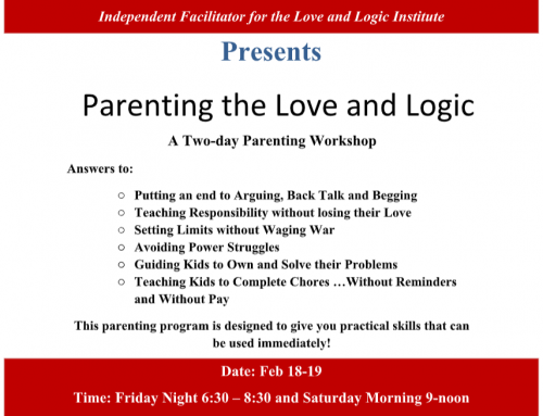 Parenting the Love and Logic Way Spring 2022
